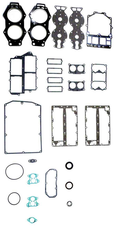 WSM Powerhead Gasket Kit for Yamaha 115 / 130 HP V4 1984-2001 6E5-W0001-01-00, 6E5-W0001-A1-00 500-340