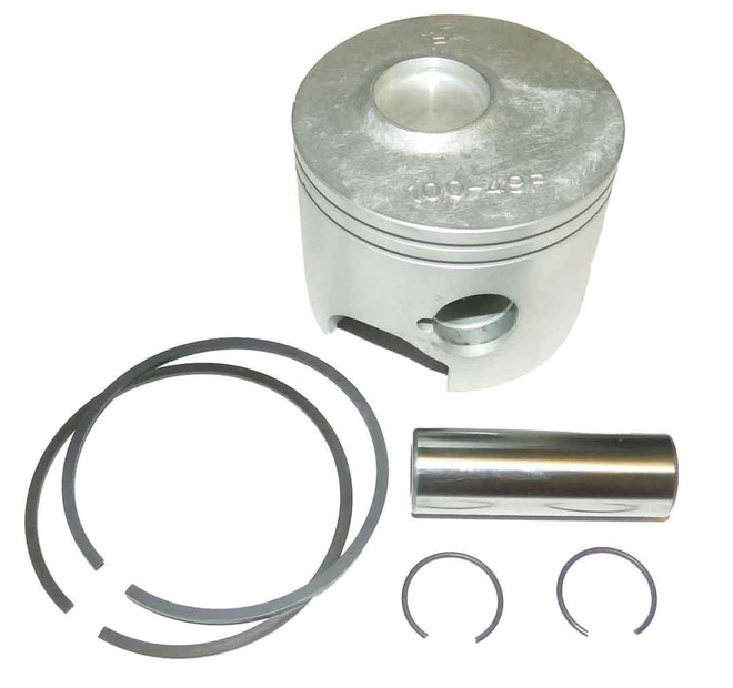WSM Piston Kit for Mercury / Mariner / Sea-Doo 110 - 175 / 2500 Port .040 Over 100-49-07PK