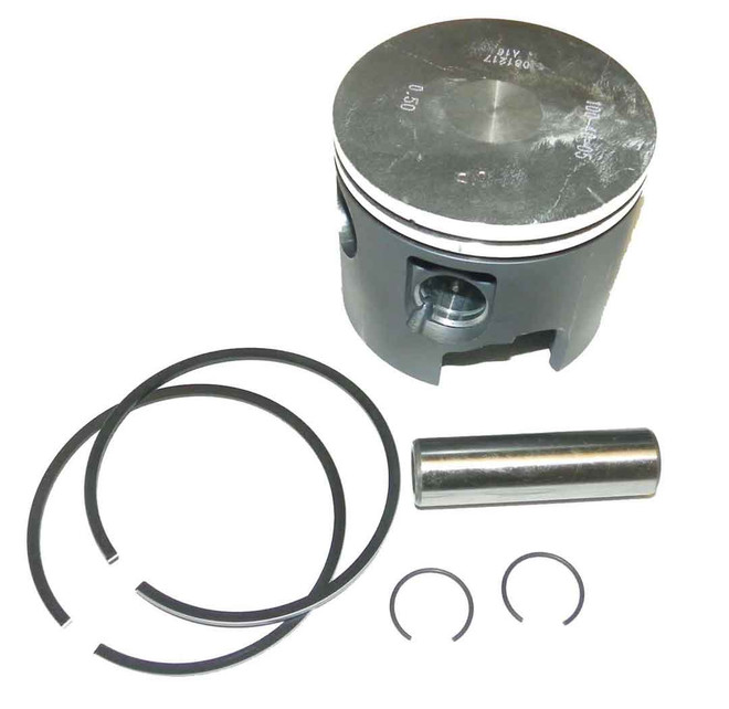 WSM Piston Kit for Mercury / Mariner 65 - 125 HP Looper 1994-2006 Standard 2704-826191A4, 2704-826191T4, 821896A2 100-40K