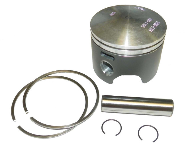 WSM Piston Kit for Johnson / Evinrude 90 - 175 HP 60 Deg 1991-1999 Starboard .010 Over 100-130-04SK