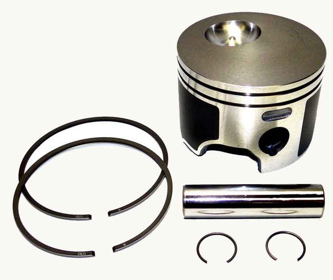 WSM Piston Kit for Johnson / Evinruide 115 - 200 HP V4 - V6 E-Tec Port .030 Over 100-131-06PK