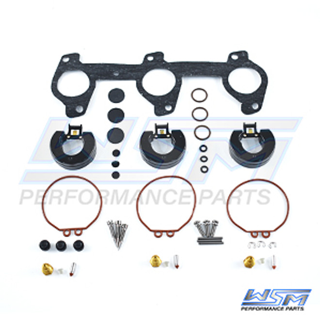 WSM Carburetor Kits for Yamaha 60 / 70 HP With Floats 18-7766, 6H2-W0093-02-00, 6H3-W0093-00-00 600-84K WSM Carburetor Kits for Yamaha 60 / 70 HP With Floats 18-7766, 6H2-W0093-02-00, 6H3-W0093-00-00 600-84K