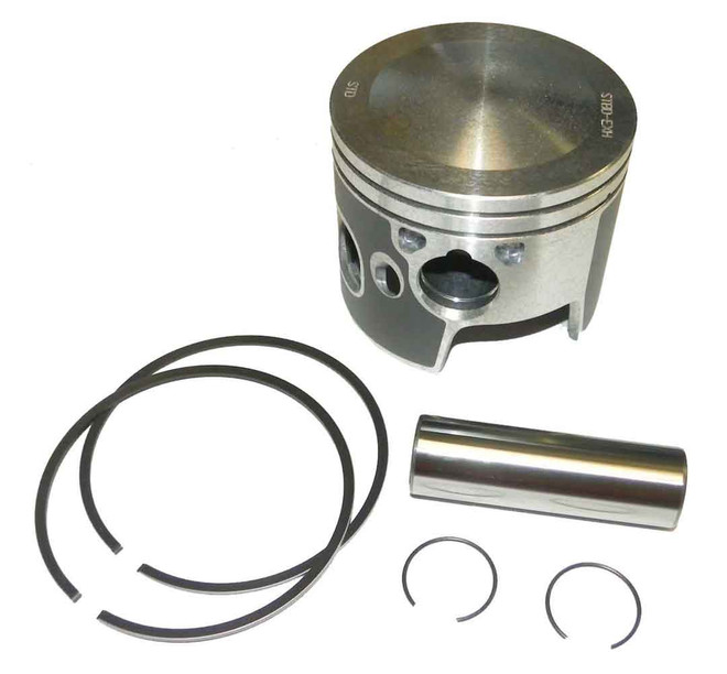 WSM Piston Kit for Johnson / Evinrude 200 - 250 HP 6 Cylinder 1993-2001 Starboard .010 Over 100-125-04SK