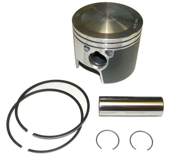 WSM Piston Kit for Johnson / Evinrude 200 - 250 HP 6 Cylinder 1993-2001 Port .040 Over 100-125-07PK
