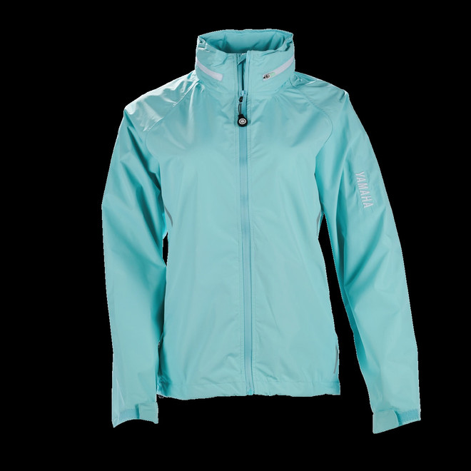 YAMAHA Women's Ultra-Light Rain Jacket TEAL WTC-25FRJ-SF