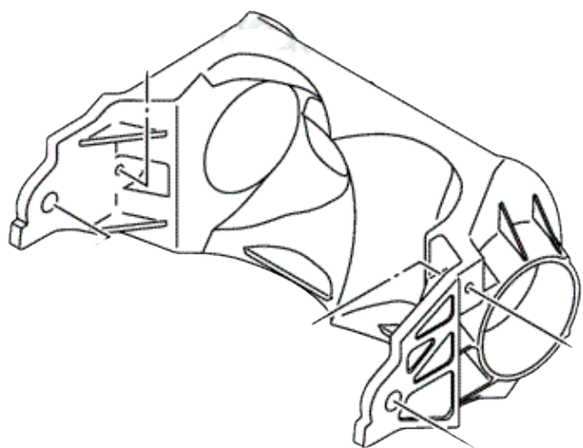 YAMAHA OEM Reverse Gate 6ET-R1314-10-00