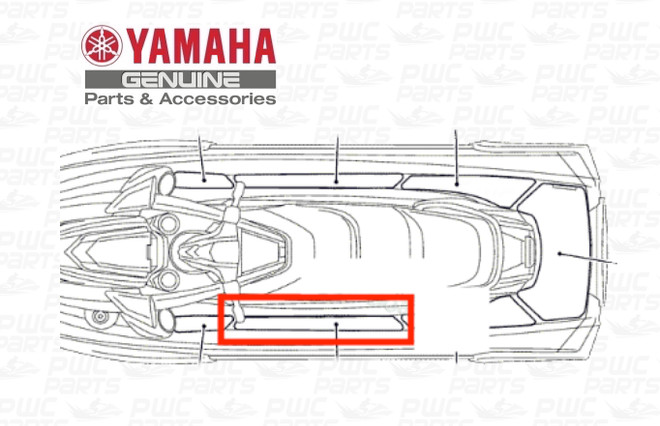 YAMAHA OEM Step 3 Mat F3X-U351K-00-00