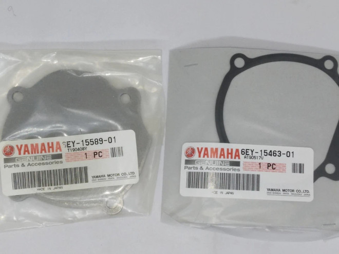 YAMAHA OEM Plate and Gasket 2 99999-04357-00