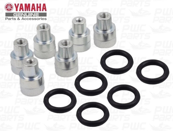 Yamaha OEM F350TXR/TUR Internal Crankcase Anode Kit 6AW-11325-00-00 67F-11328-00