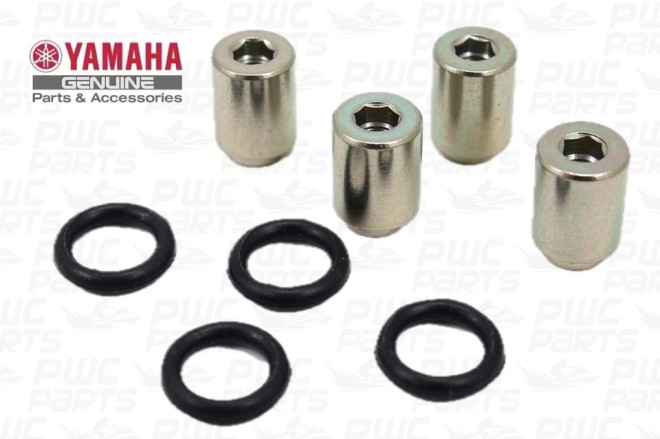 YAMAHA 3.3L F200 F225 F250 2004-05 Crankcase Anode Kit 68V-11325-01 67F-11328-00