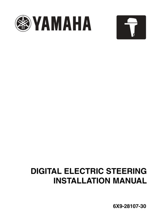 YAMAHA OEM Accessory Installation Instructions - Digital Electric