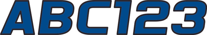 HARDLINE Series 700 Registration Kit 3 in for PWC / Personal Watercraft | Universal PWC Fitment | BLBLK700 | 11-6272