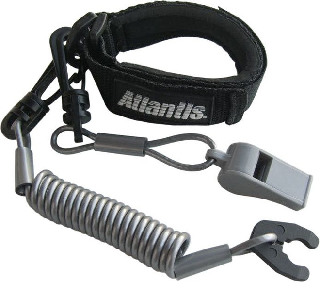 ATLANTIS Pro Floating Wrist/jacket Tethercord/lanyard neoprene for PWC / Personal Watercraft | A2097PFW | 13-0272