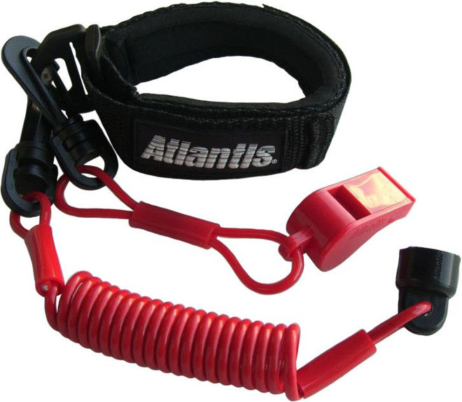 ATLANTIS Pro Floating Wrist/jacket Tethercord/lanyard neoprene for PWC / Personal Watercraft | A8123PFW | 13-0283
