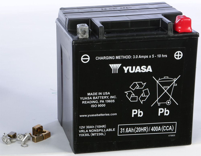 YUASA Sealed Factory Activated for PWC / Personal Watercraft | YUAM7230L | 49-1976