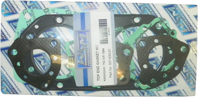 WSM Top End Gasket Kit for PWC / Personal Watercraft | Fits Kawasaki 750 STX, Kawasaki 750 STS, Kawasaki XiR | 007-633-01 | 687-63301