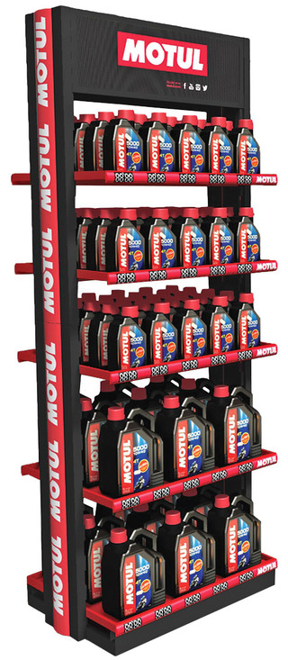MOTUL Display Rack for PWC / Personal Watercraft | 205480 | 82-DISPLAY2