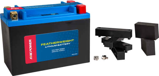 FIRE POWER Featherweight Lithium Battery for PWC / Personal Watercraft | Universal PWC Fitment | HJTX20HQ-FP-B | 490-2425