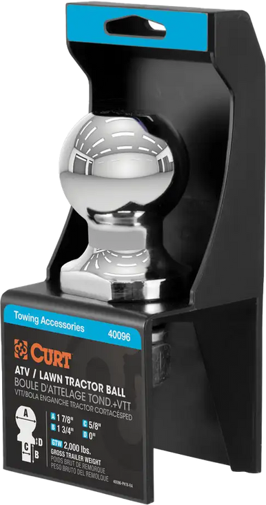 CURT ATV / UTV Trailer Balls 5/8" for PWC / Personal Watercraft | 40096 | 52-3005