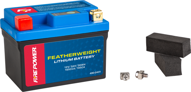 FIRE POWER Featherweight Lithium Battery for PWC / Personal Watercraft | LFP02-B | 490-2431