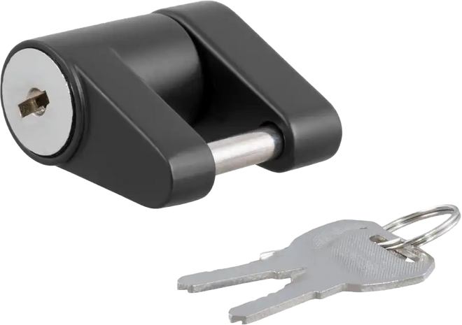 CURT Coupler Locks 1/4", Black, aluminum for PWC / Personal Watercraft | 23521 | 52-3067