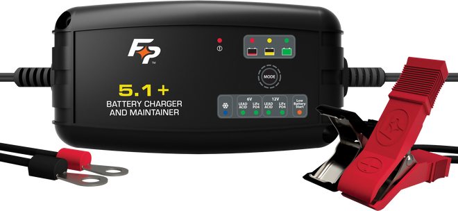 FIRE POWER Battery Charger 12V 5.1A for PWC / Personal Watercraft | 030-0016-07-02 | 490-2902