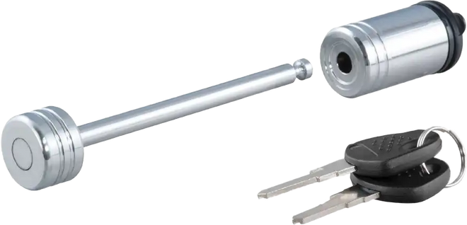 CURT Coupler Locks 1/4", Black, aluminum for PWC / Personal Watercraft | 23523 | 52-3068