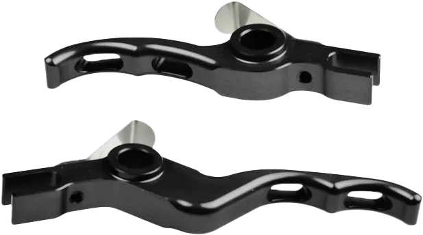 RIVA BILLET Icontrol LEVERS stainless steel for PWC / Personal Watercraft | Fits Sea-Doo | RS24090-ICL-BK | 18-2853