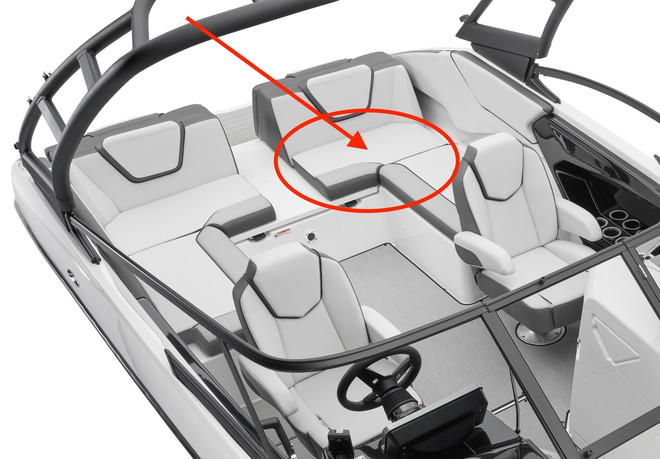 Yamaha OEM Jet Boat Seat Assembly