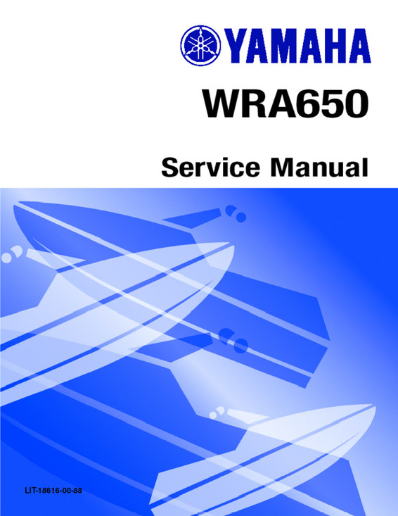 YAMAHA OEM Service Manual - WAVE BLASTER III - LIT-18616-00-88