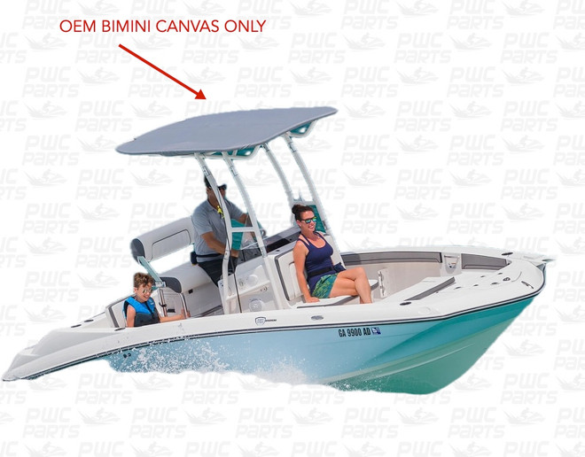 Yamaha OEM T-TOP Canopy Canvas - 2018 190 Fsh Sport F3M-U318C-20-00