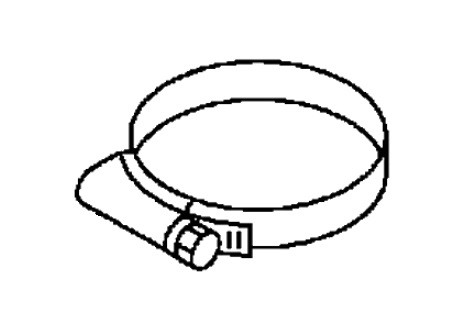 YAMAHA OEM Hose Clamp Assembly 90450-75003-00
