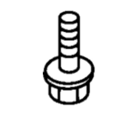 YAMAHA OEM Bolt with Washer 90119-08099-00