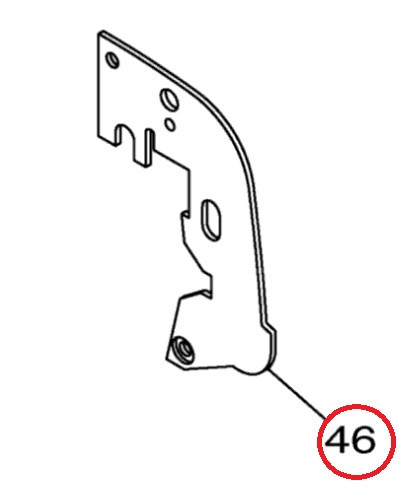 YAMAHA OEM Rubber 1 Plate F1K-U757E-01-00