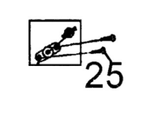 YAMAHA OEM Tapping Screw 90161-06SA4-00