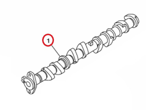 YAMAHA OEM Camshaft 1 6BH-12171-10-00