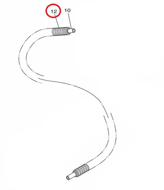 YAMAHA OEM Tube F2T-U773D-10-00