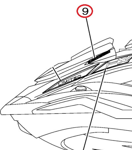 YAMAHA OEM Graphic C F3X-U417M-60-00
