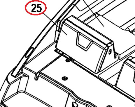 YAMAHA OEM Backrest AFT 2 F4Y-U35L2-00-00
