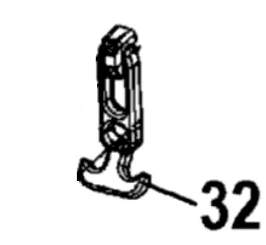YAMAHA OEM Latch F3M-U5532-00-00