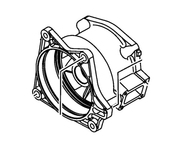 YAMAHA OEM Impeller Housing 6EY-R1312-10-00