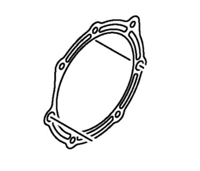 YAMAHA OEM Exhaust Outer Cover Gasket 6DE-41114-00-00