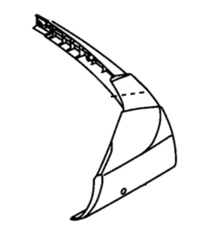 YAMAHA OEM Stern 1 Gunwale F1W-U251D-02-00