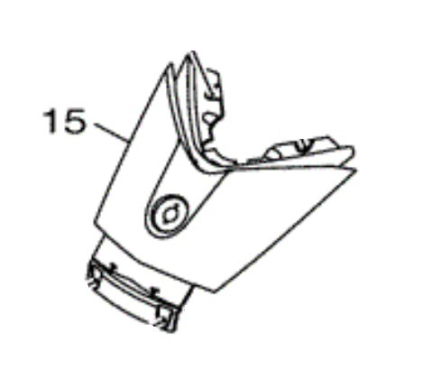 YAMAHA OEM Front Cover (SSA) F4P-U513M-01-P1