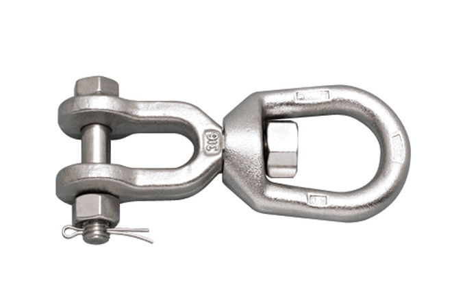 Suncor Fed. Spec. Jaw and Eye Swivel 316 Stainless Steel S0155-FS