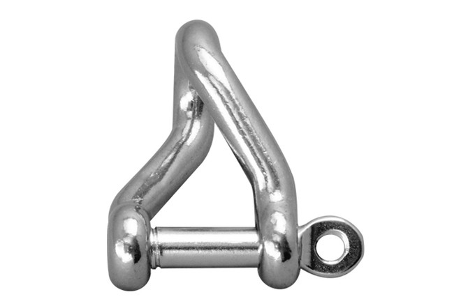 Suncor Twist Shackle with Captive Pin 316 Stainless Steel S0163-CP