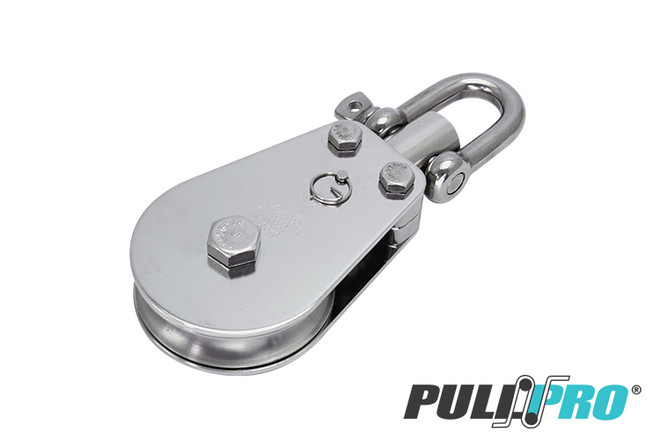 Suncor PULLPRO D Shackle Block Rope 316 Stainless Steel S0429-DS1