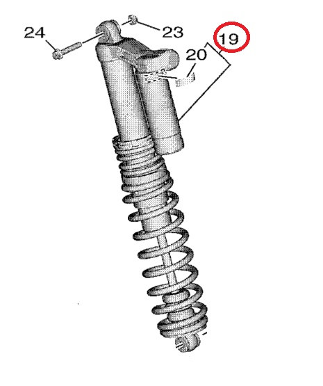 YAMAHA OEM Front Suspension Assembly B4M-F3750-02-00