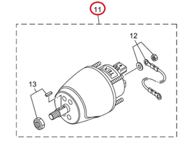 YAMAHA OEM Fixed Helm Assembly 6JM-615A0-10-00