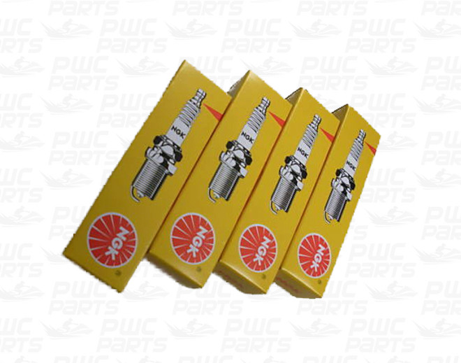 Kawasaki NGK 4X CR9EK Spark Plugs for Ultra 250 STX-15F STX-12F (CR9EK)